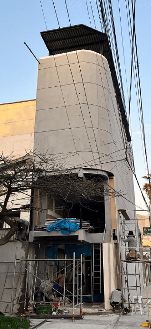 Proyecto Ilumina - Edificio en construcción