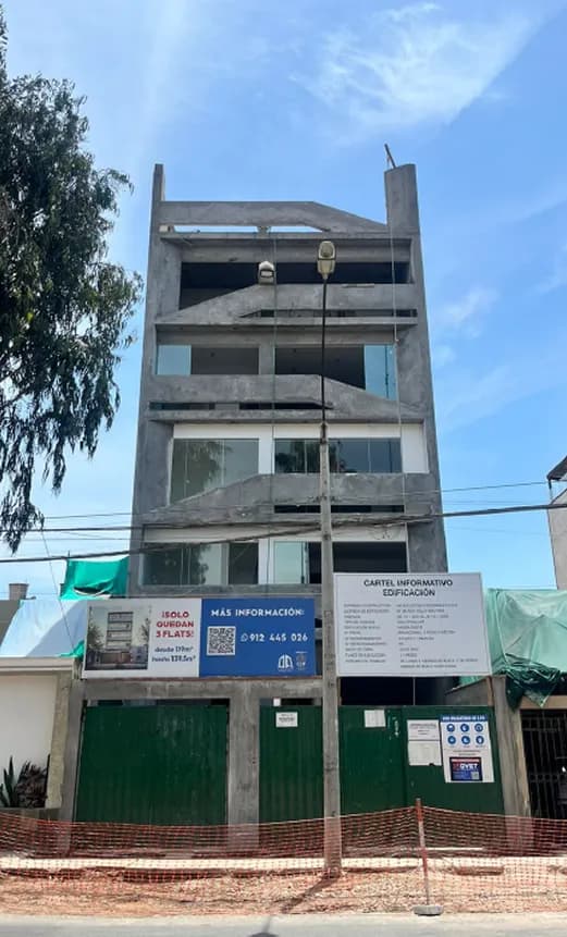 Proyecto Nazarenas - Edificio en construcción